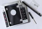 HDD/SSD caddy inbouwframe voor laptop DVD bay, Computers en Software, Harde schijven, Ophalen, Intern, SATA, Nieuw