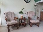 Vintage fauteuils met bloemmotief, Ophalen