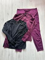 H&M Move sportset (2x shirt + legging) in XXL, Ophalen of Verzenden, Zo goed als nieuw, Maat 46/48 (XL) of groter