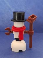 NIEUWE lego city SNOWMAN / SNEEUWPOP Poppetje met bezem NR 2, Ophalen of Verzenden, Nieuw, Lego