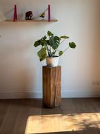 Robuuste massief houten Eiken zuil, Huis en Inrichting, Ophalen, Zo goed als nieuw