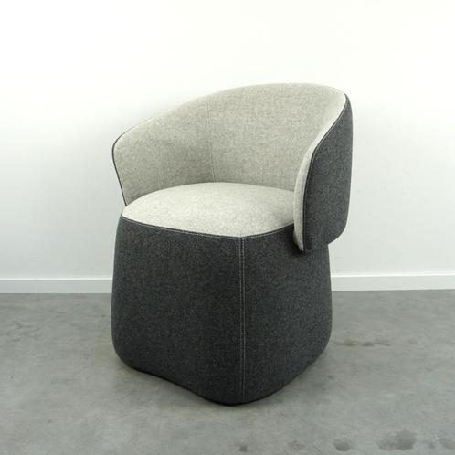 Haworth Openest Chick Poef | Fauteuil | Grijs gemêleerd, Huis en Inrichting, Banken | Voetenbanken en Poefen, Gebruikt, 50 tot 75 cm