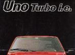 Fiat Uno of Turbo i.e. brochure/auto folder '83 '85 '13, Verzenden, Overige merken