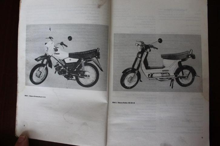 Simson S53 SR50/1 SR80/1 1989 reparatur anleitung, Fietsen en Brommers, Handleidingen en Instructieboekjes, Gebruikt, Ophalen of Verzenden