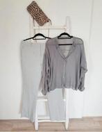Luxueuze Set GRAUMANN blouse & pantalon NW270,-, Kleding | Dames, Ophalen of Verzenden, Zo goed als nieuw, Grijs