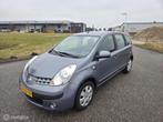 Nissan Note 1.4 First Note Airco Cruise Trekhaak TOP AUTO, Auto's, Voorwielaandrijving, 4 cilinders, Blauw, Origineel Nederlands