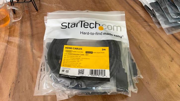 StarTech  2m HDMI Kabel - Nieuw 8 stuks 65,- p stuk 10,-, Audio, Tv en Foto, Audiokabels en Televisiekabels, Nieuw, HDMI-kabel
