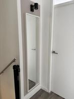IKEA Spiegel met witte omlijsting, Huis en Inrichting, Woonaccessoires | Spiegels, Ophalen, Minder dan 50 cm, 100 tot 150 cm, Zo goed als nieuw