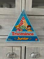 Als nieuw! Triominos junior., Hobby en Vrije tijd, Gezelschapsspellen | Bordspellen, Een of twee spelers, Ophalen of Verzenden