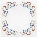 geborduurde oplegkaart nr 14, Ophalen of Verzenden, Nieuw, Overige thema's, Blanco kaart of Basiskaart