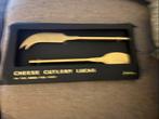 Lucas kaas bestek nieuw in doos, Huis en Inrichting, Ophalen of Verzenden, Nieuw, Rvs of Chroom