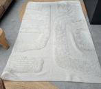 Off White Japandi Vloerkleed 160x230 Metz, Ophalen, Wit, 150 tot 200 cm, 200 cm of meer