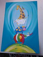 Leuk schilderij kind.DALEN,DRENTHE, Antiek en Kunst, Kunst | Schilderijen | Modern, Ophalen of Verzenden