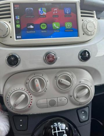 Carplay fiat 500 zwart / wit | NIEUW IN DOOS + MONTAGE! beschikbaar voor biedingen