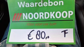 Een waardebon  noord koop uit gieten  zie  beschrijving  beschikbaar voor biedingen