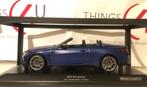 Minichamps 1:18 BMW M4 cabrio (G83) 2021 blauw metallic, Ophalen of Verzenden, Nieuw, Auto, MiniChamps