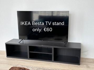 Solid and chic TV stand - afbeelding 1