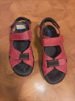 Wolky leren sandalen maat 39 rood, Wolky, Zo goed als nieuw, Rood, Sandalen of Muiltjes