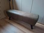 Hocker / bankje donkergroen, Ophalen, Zo goed als nieuw, Rechthoekig, 100 tot 125 cm