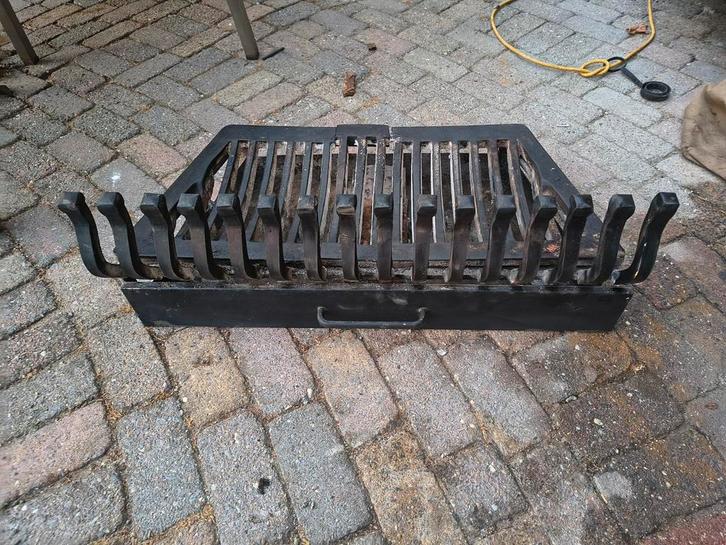 Inbouw Openhaard Rookafvoer & Stookrooster, Huis en Inrichting, Haarden, Ophalen