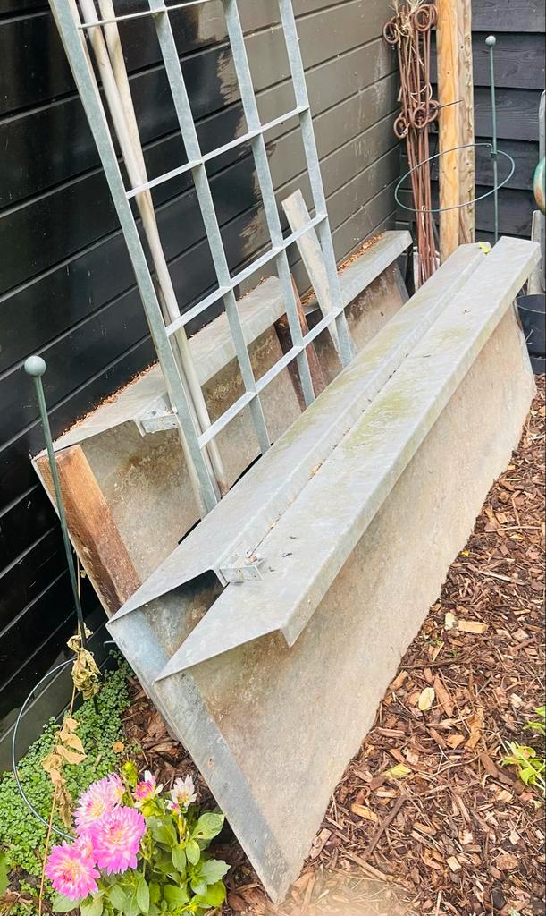 Gegalvaniseerde Plantenbak 180x90x55cm + Rooster, Tuin en Terras, Planten | Tuinplanten, Vaste plant, Overige soorten, Volle zon