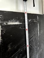 2 zwart wit olieverf schilderijen van Ingrid Voigt, Antiek en Kunst, Ophalen