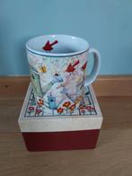 Beker Lang and Wise in doos birds 2000, Keramiek, Ophalen of Verzenden, Zo goed als nieuw, Overige stijlen