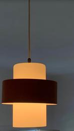 Vintage 1960 Louis Kalff "Ivy" Philips wortel hanglampen, Ophalen, Zo goed als nieuw, Glas, Minder dan 50 cm