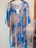 ibiza nieuwe jurk one size draagbaar tot zeker maat 44, Nieuw, Blauw, Maat 42/44 (L), Knielengte
