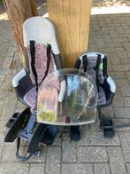 Bobike voor- en achterzitje + windscherm, Ophalen, Zo goed als nieuw