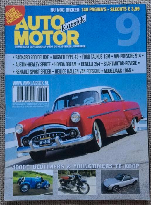 AMK: Alpine A110, Porsche 914, Bugatti Type 43, Sprite, Boeken, Auto's | Folders en Tijdschriften, Zo goed als nieuw, Algemeen