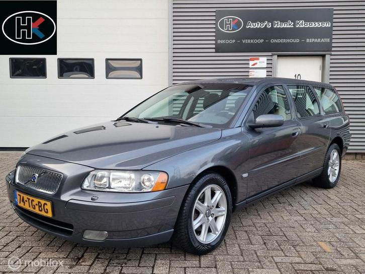 Volvo V70 2.4 Edition II H5 Clima Leer Stoelverwarming NL, Auto's, Volvo, Bedrijf, Te koop, V70, ABS, Airbags, Airconditioning