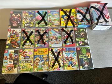 Diverse Nintendo Switch games beschikbaar voor biedingen