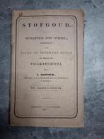 antiek boek 1867 stofgoud l. leopold, Antiek en Kunst, Ophalen of Verzenden