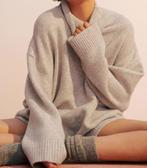H&M gebreide oversized lange trui coltrui lichtbeige maat XS, H&M, Beige, Nieuw, Ophalen of Verzenden