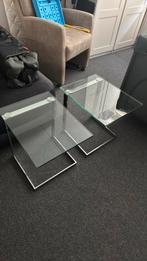 Twee bijzettafels, Minder dan 55 cm, Rond, Ophalen, 45 tot 60 cm
