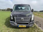 Volkswagen Crafter Bestel 35 2.5 TDI L3 DC OPEN LAADBAK AIRC, Auto's, Bestelauto's, Euro 5, Stof, Gebruikt, Volkswagen
