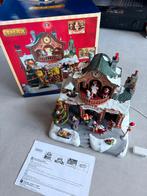 Lemax Santa's Workshop zgan 100% werkend., Diversen, Kerst, Ophalen of Verzenden, Zo goed als nieuw