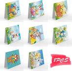 Partij 8-packs diamond painting pasen wenskaarten, Diversen, Ophalen of Verzenden, Nieuw