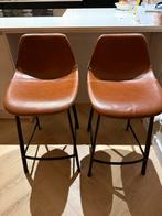 Dutchbone Barkrukken - Set van 2, Huis en Inrichting, Barkrukken, Ophalen, Gebruikt, Met voetsteun, 60 tot 90 cm