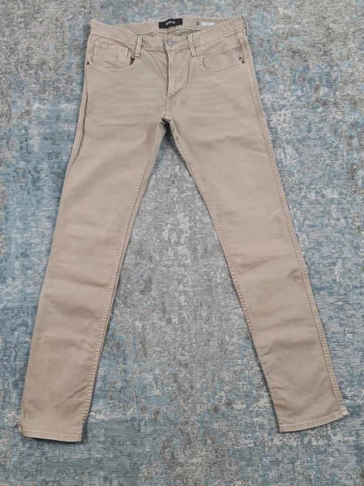 Replay ANBASS W34 L34 Slim STRETCH Bronno3434, Kleding | Heren, Spijkerbroeken en Jeans, Zo goed als nieuw, W33 - W34 (confectie 48/50)