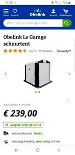 Obelink schuurtent le garage, Caravans en Kamperen, Tenten, Ophalen, Zo goed als nieuw