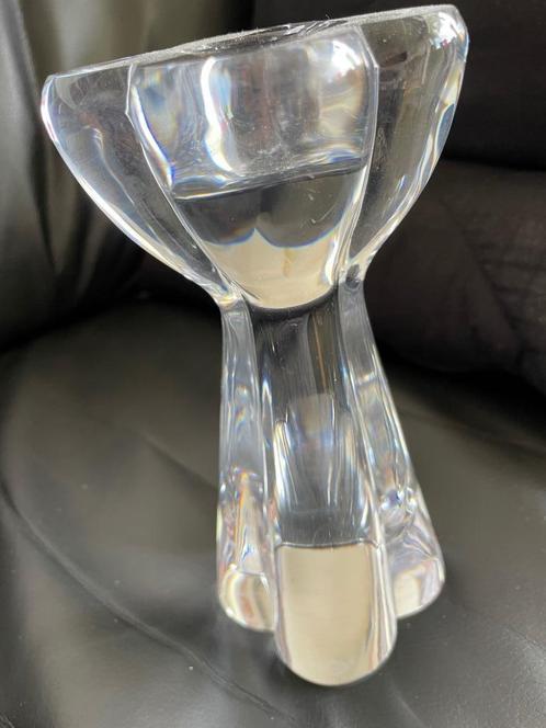 Diomede Baccarat Kristal Kandelaar Frans Collectors Item, Verzamelen, Porselein, Kristal en Bestek, Gebruikt, Overige typen, Kristal