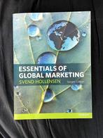 Studieboek Essentials of Global Marketing, Boeken, Gelezen, Overige vakken, Pearson, Verzenden