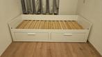 Ikea Brimnes bedbank, Huis en Inrichting, Slaapkamer | Bedden, Ophalen, Gebruikt, Wit, Tweepersoons