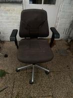 Werk stoel gratis af te halen, Ophalen of Verzenden, Gebruikt, Bruin, Bureaustoel