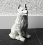 Hondenbeeldje Duitse of witte herder pup hond puppy beeld, Ophalen of Verzenden, Gebruikt, Dier