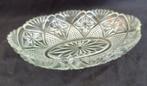 Vintage ovale schaal – persglas jaren 60, Ophalen of Verzenden, Overige stijlen, Glas, Schaal of Schalen