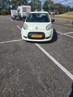 Citroën C1 1.0 3-DRS 2009 Wit, Auto's, Citroën, Voorwielaandrijving, Stof, Beige, 4 stoelen
