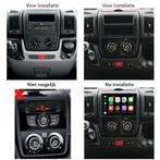 Navigatie Fiat Ducato 2006-2016 android 14 apple carplay